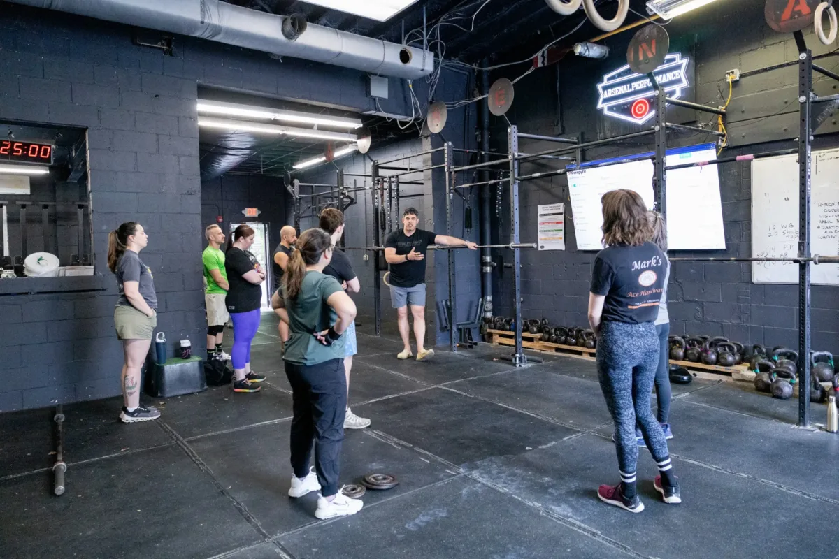 Open Gym session at Arsenal Performance gym in Watertown, MA